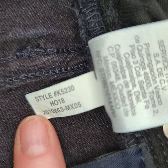 Madewell 9"‎ HIgh-Rise Skinny Jean Dark Blue Wash Size 25 - Picture 11 of 16